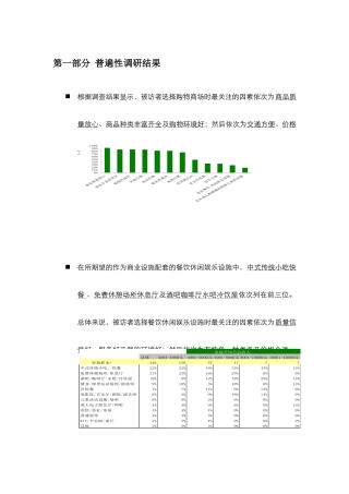 客户择购物时最关注的因素调研数据