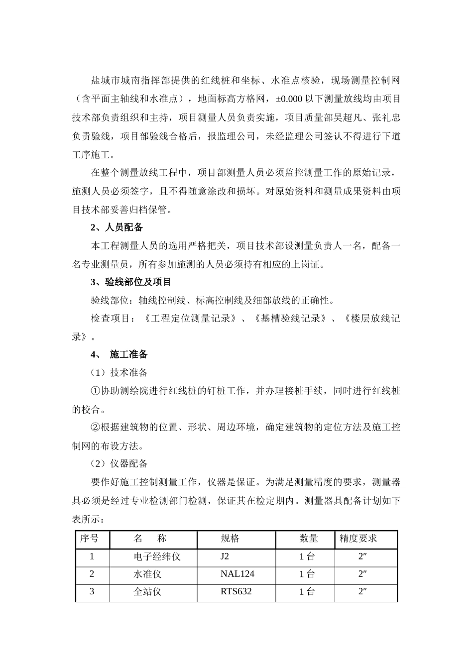 盐城广播电视台—电视塔测量方案_第2页