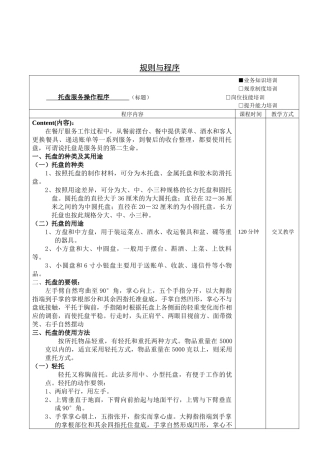 托盘服务操作程序
