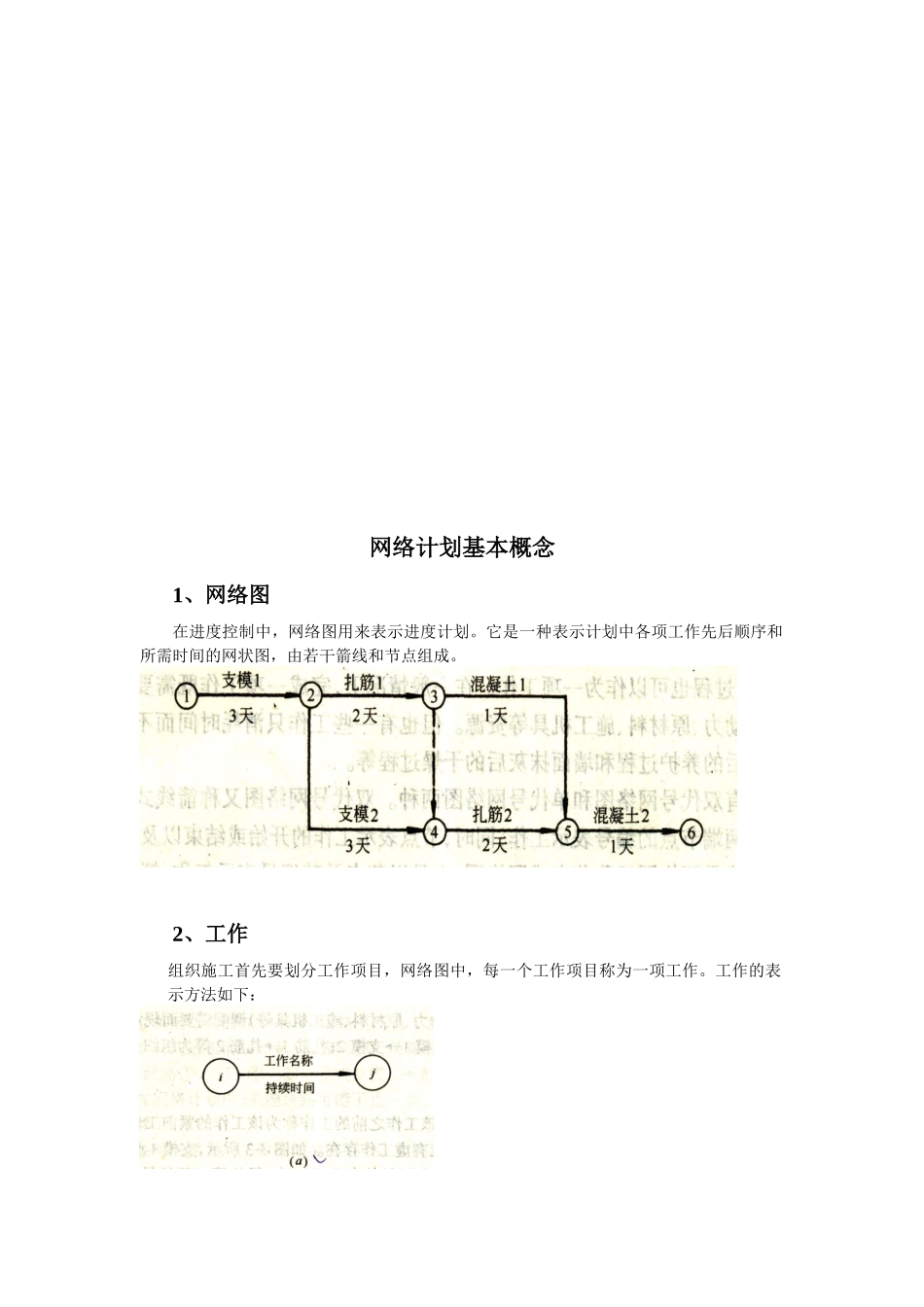 网络计划基本概念_第1页