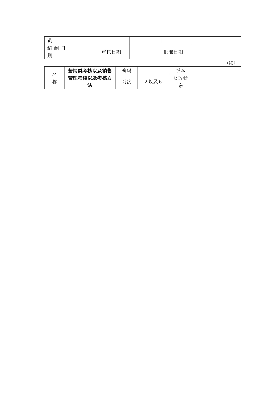 销售管理考核以及考核方法_第3页