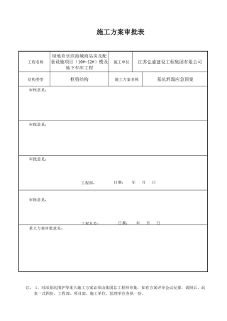 施工方案审批表1012（42页）