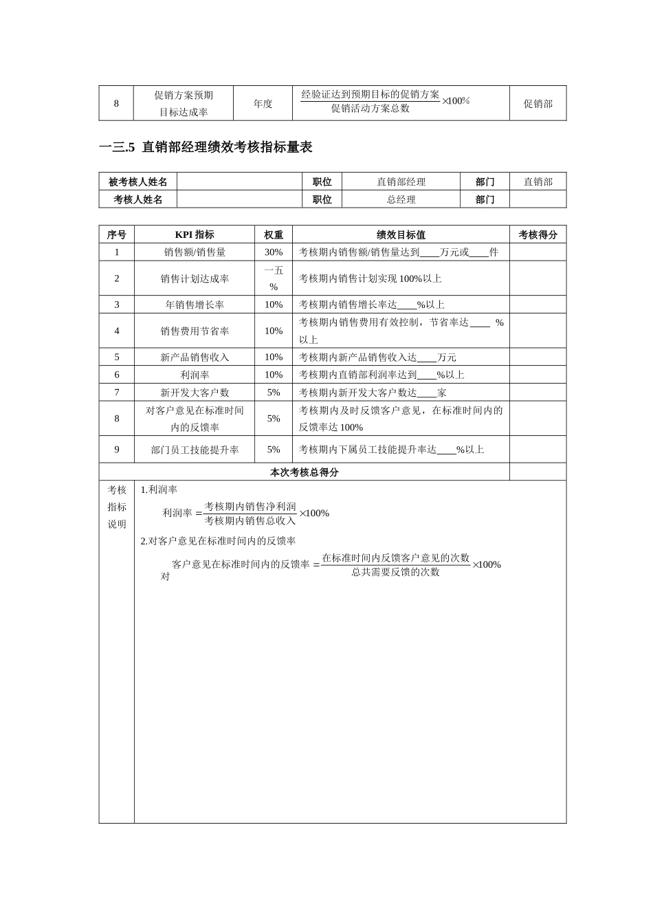 销售促销人员绩效考核_第3页