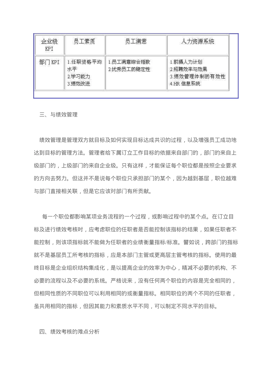 企业KPI关键业绩指标与绩效考核_第3页