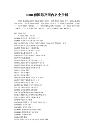 企业营销管理策划全系列