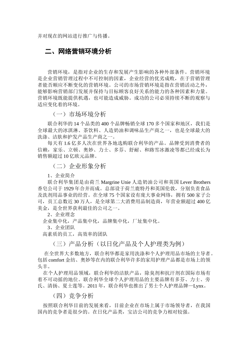 网络营销联合利华_第2页