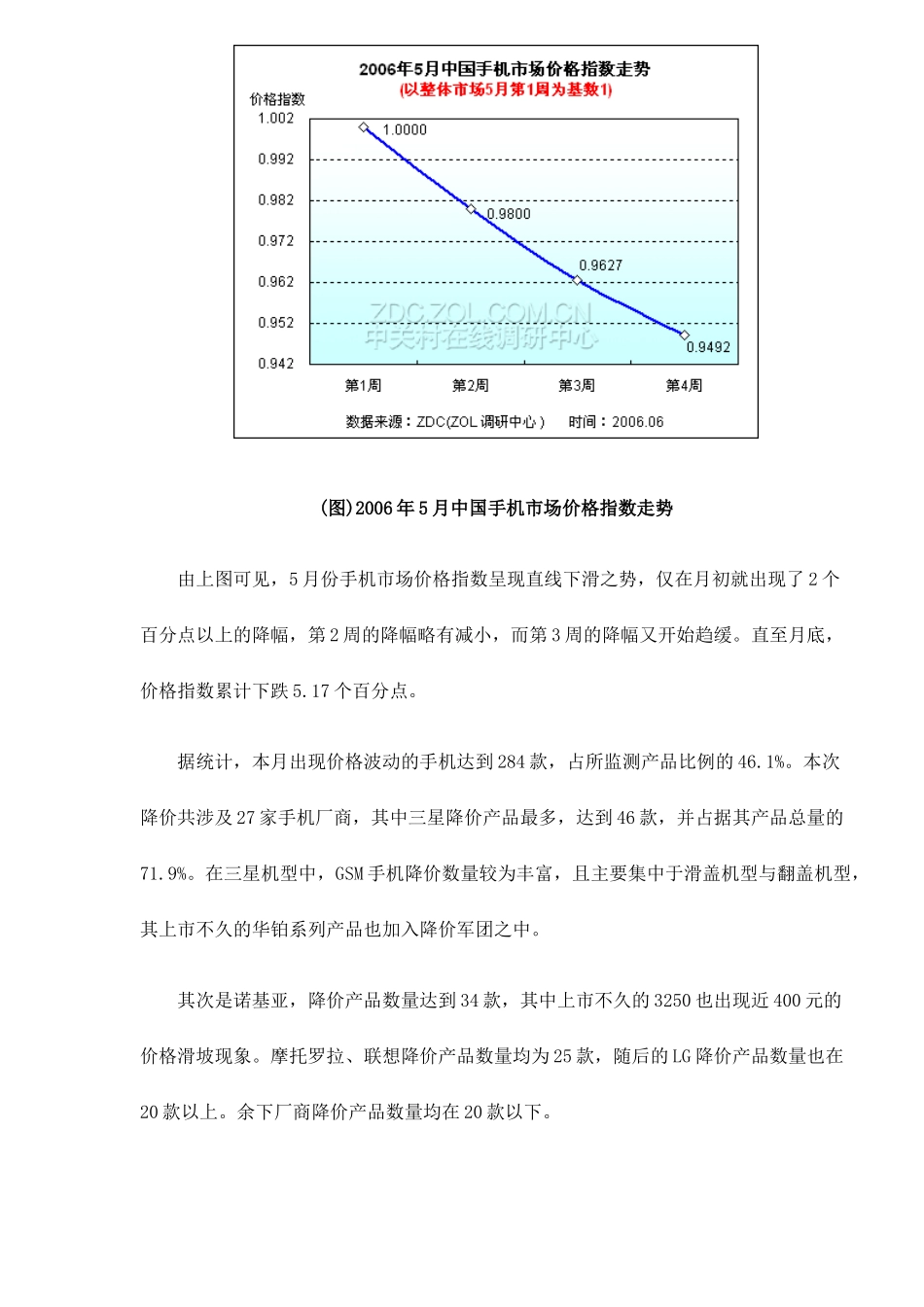 音乐手机与智能手机价格走势分析报告_第2页