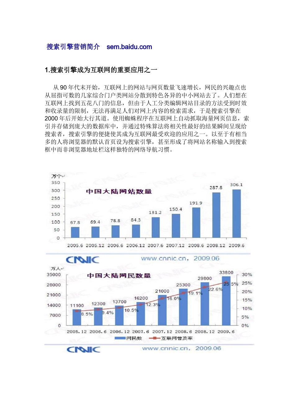 搜索引擎营销简介-图文分析数据_第1页