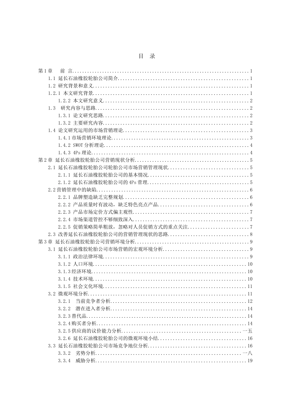 石油橡胶轮胎公司营销策略研究_第3页