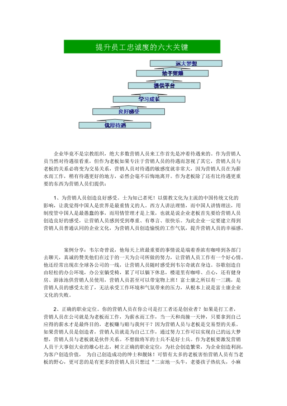 提升营销人员忠诚度的六大关键_第3页