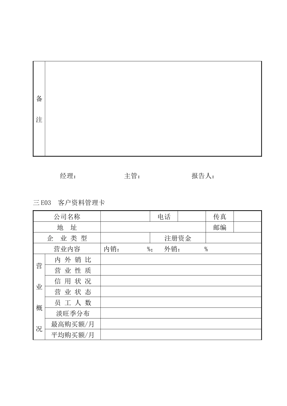 营销管理E纵表格_第2页
