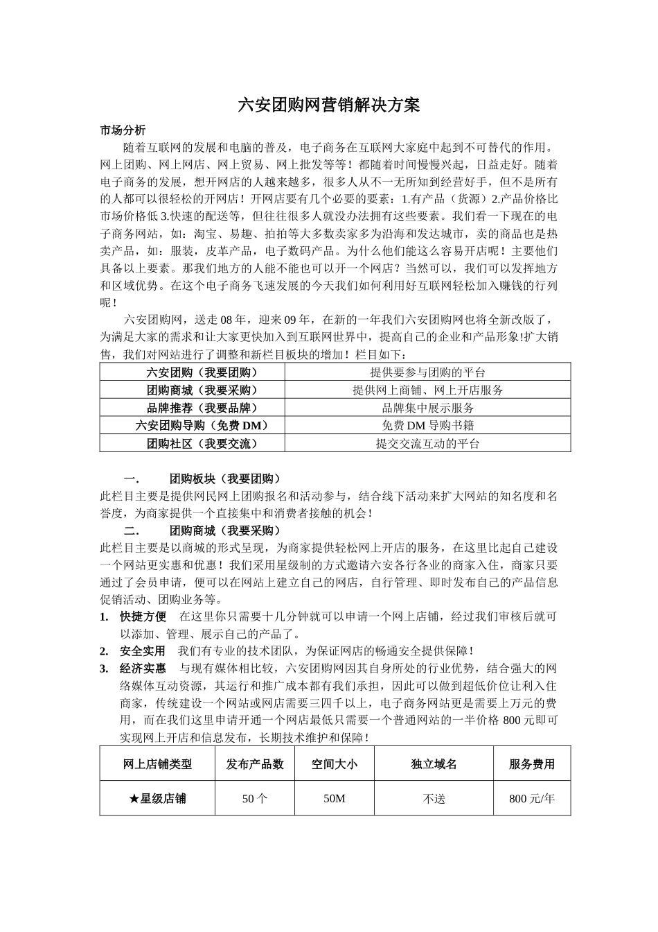 六安团购网营销解决方案_第1页