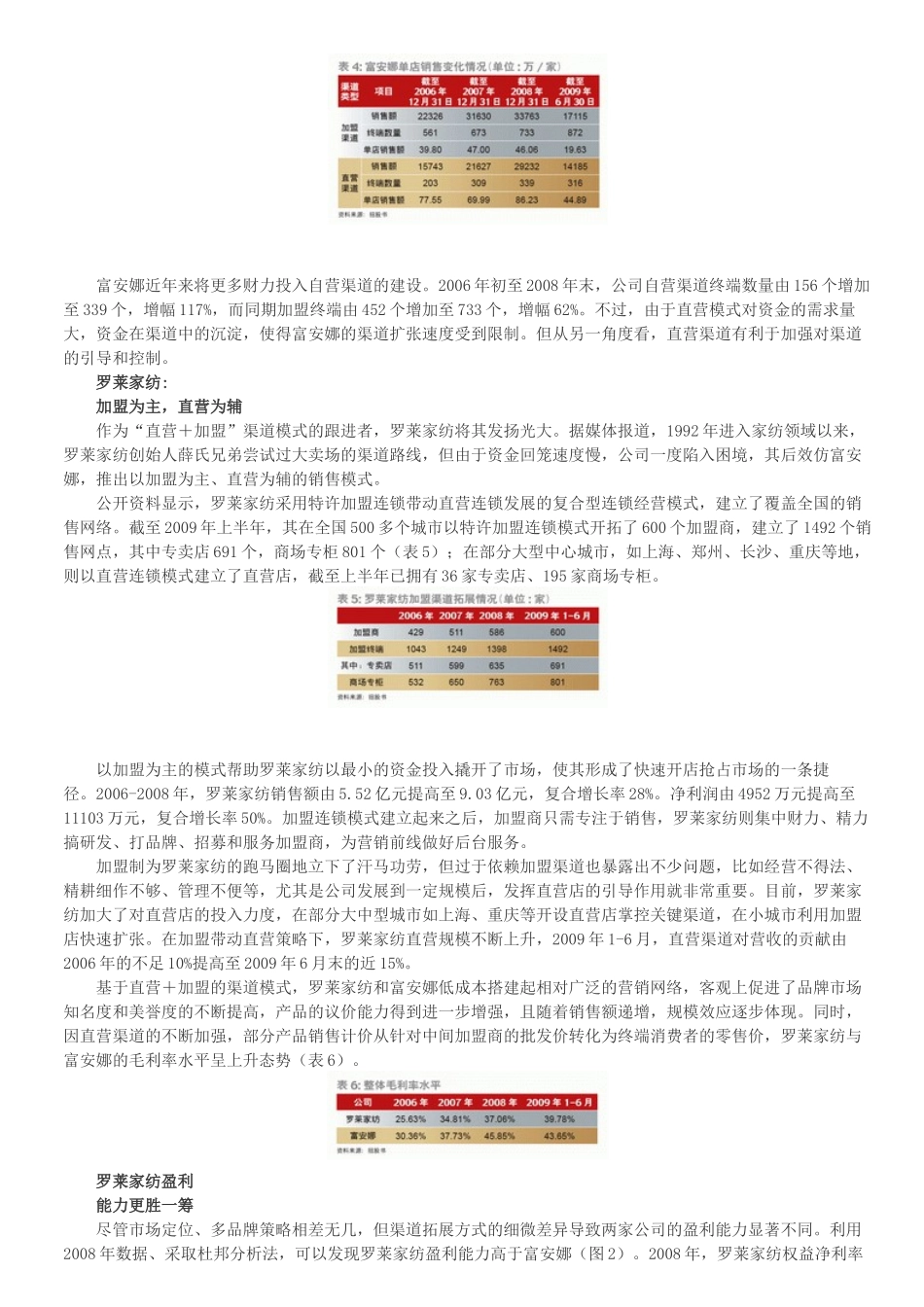 家纺行业恐现：渠道之争_第3页