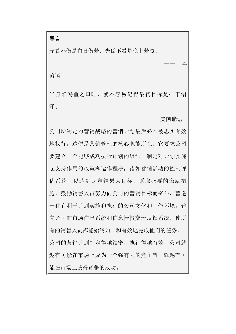 营销计划有效执行_第2页