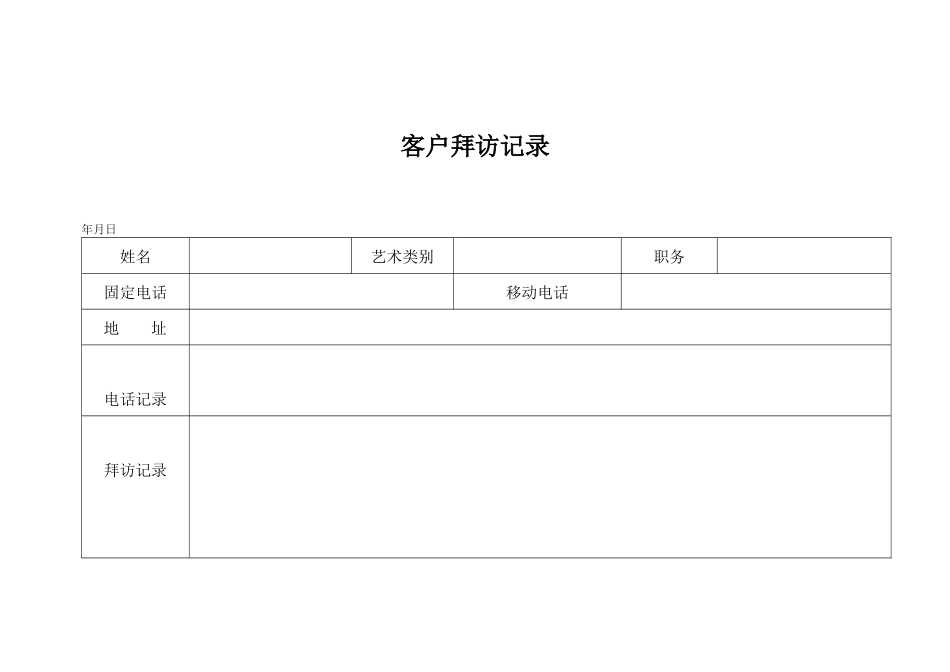 客户拜访记录_第1页