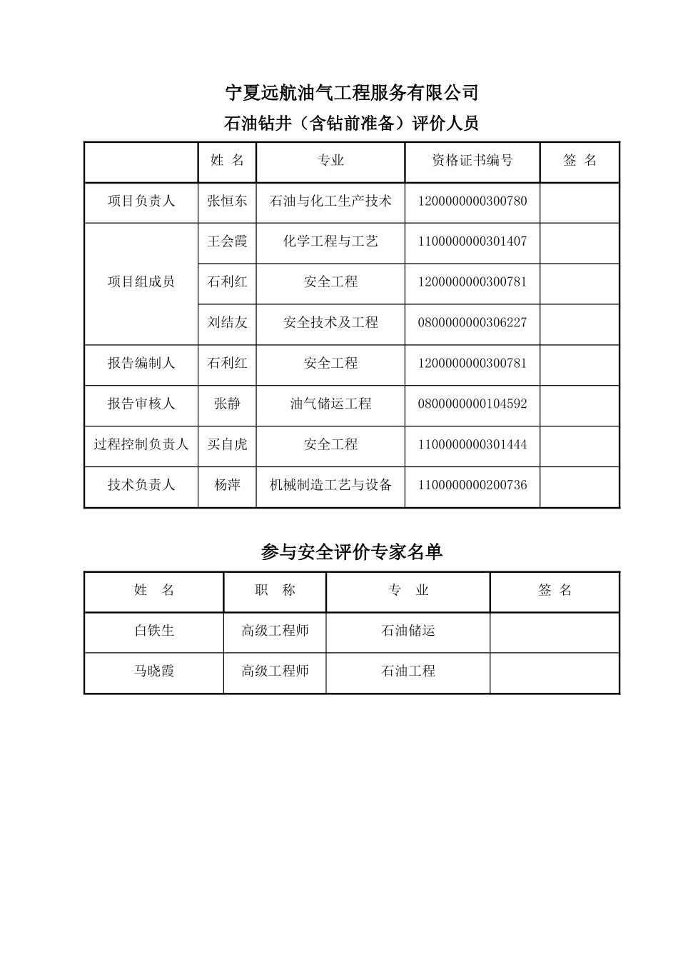 宁夏远航油气工程服务有限公司(初稿)一审修改再审修改_第3页