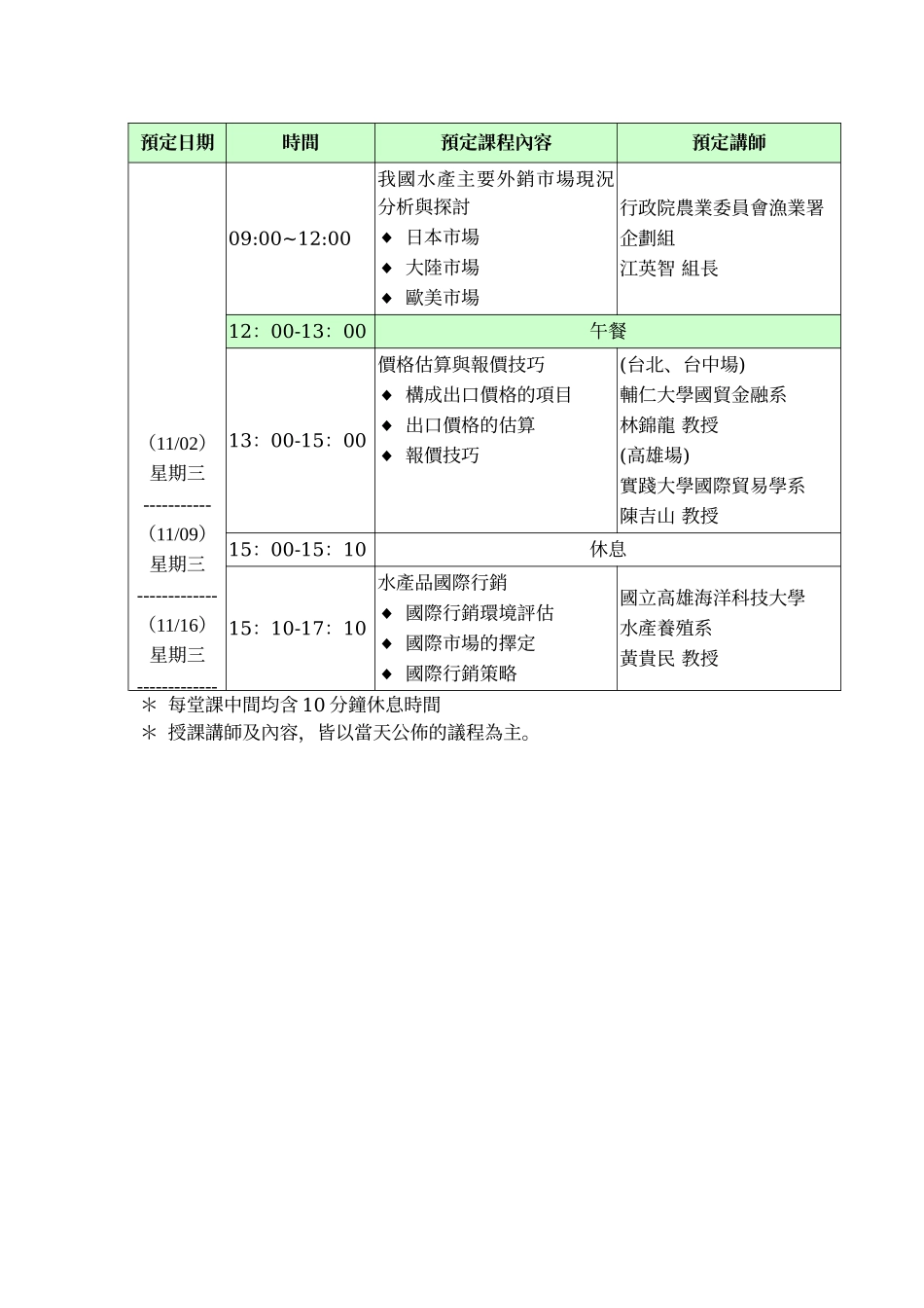 渔业贸易人才训练班_第3页