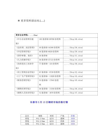 长春市钢材市场价格行情介绍