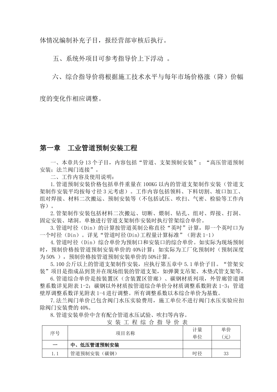 装工程综合指导价_第3页