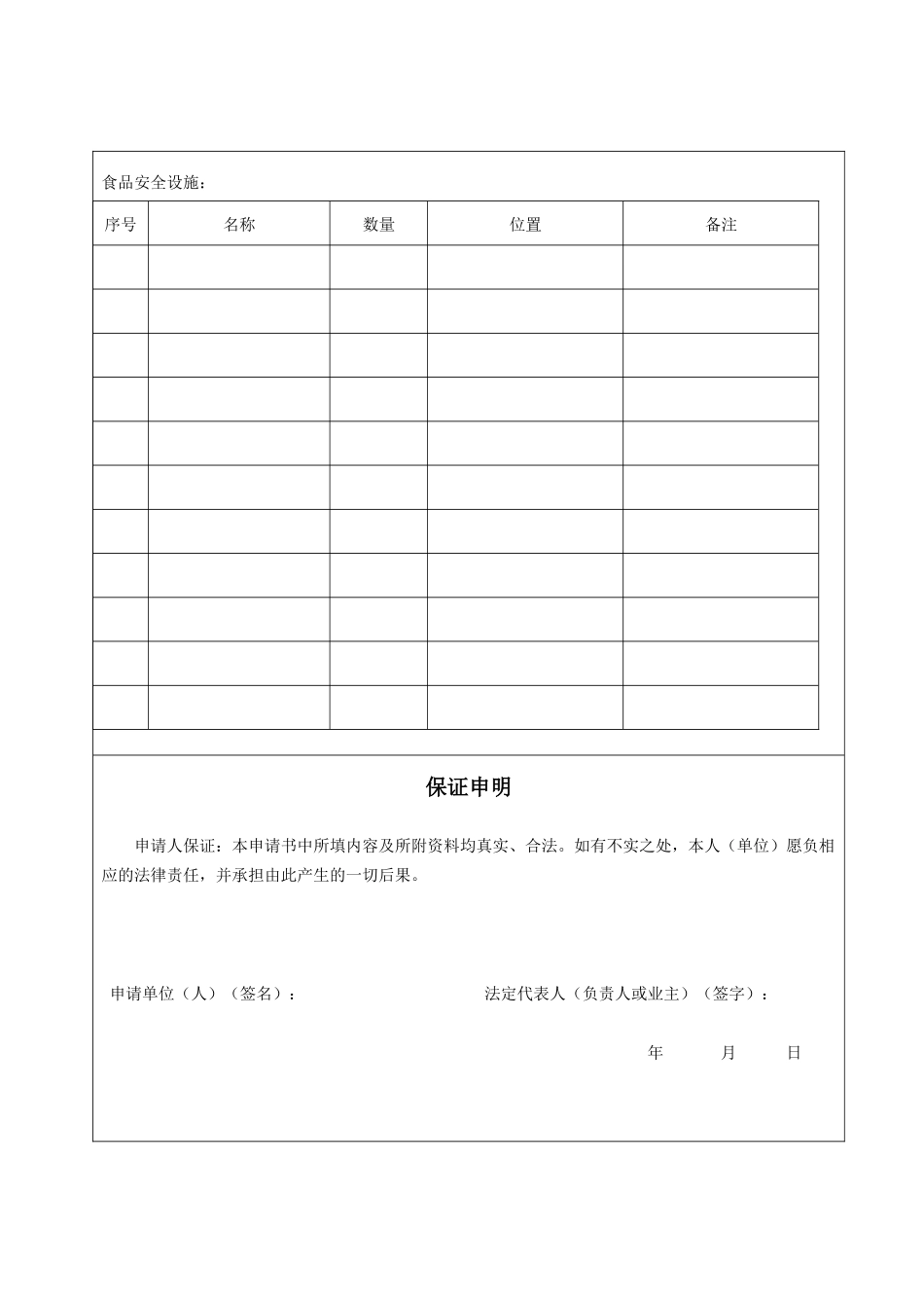 荣新餐饮服务许可审批表_第2页