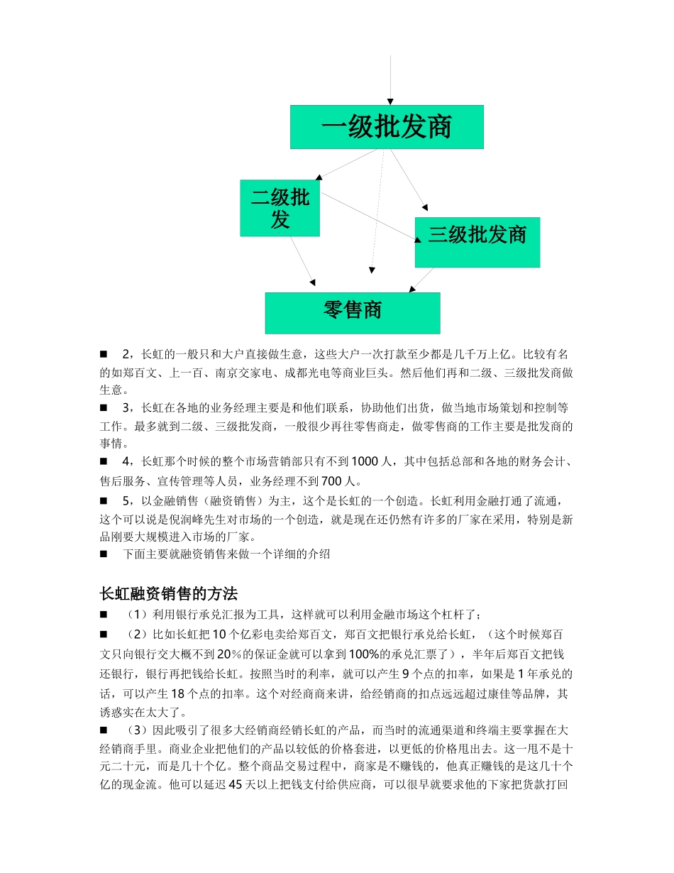 长虹营销模式的演变历程及其分析_第2页