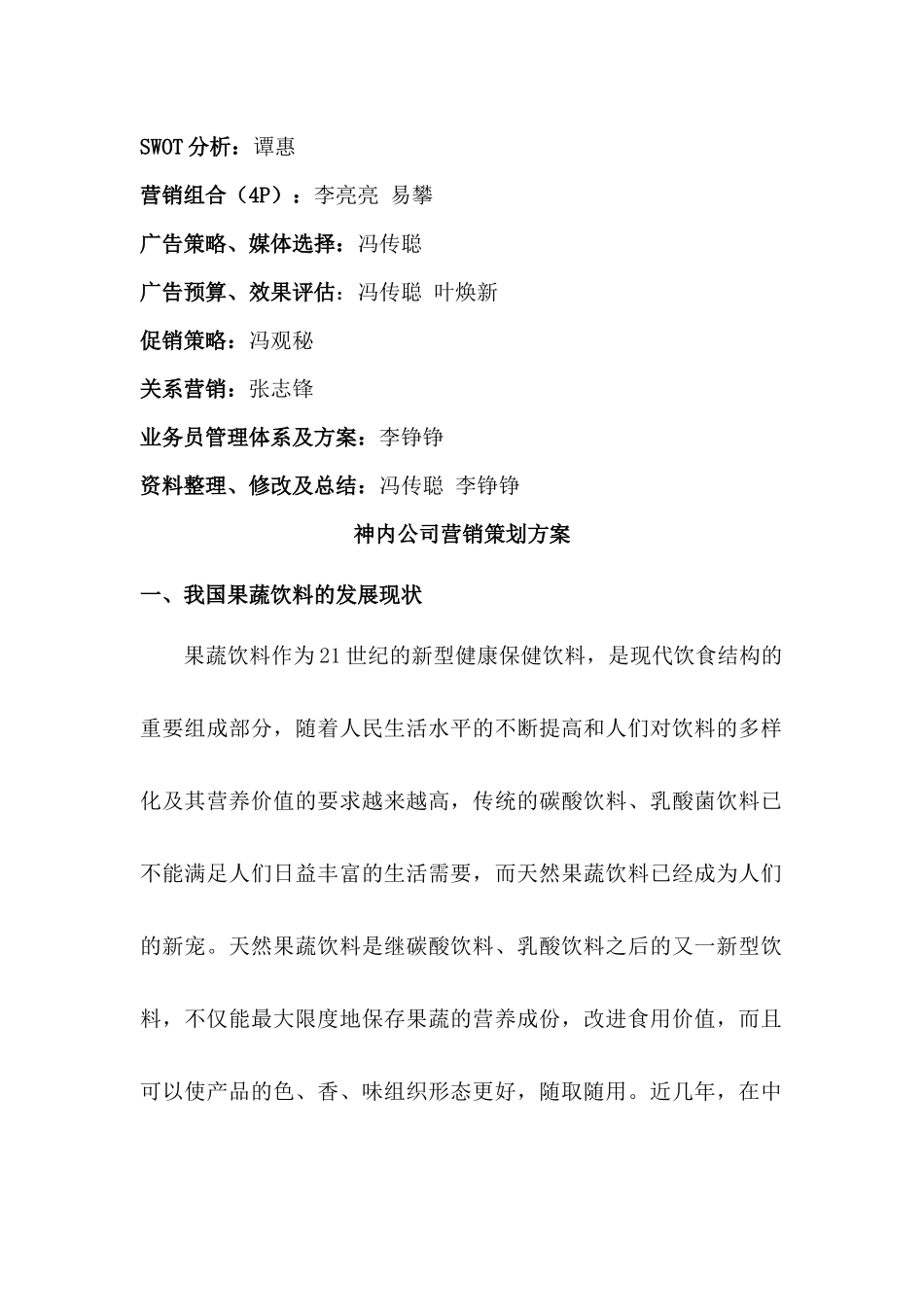 营销策划--神内公司营销策划方案_第2页