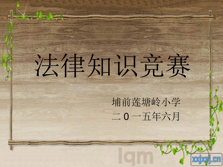 法律知识竞赛_第1页