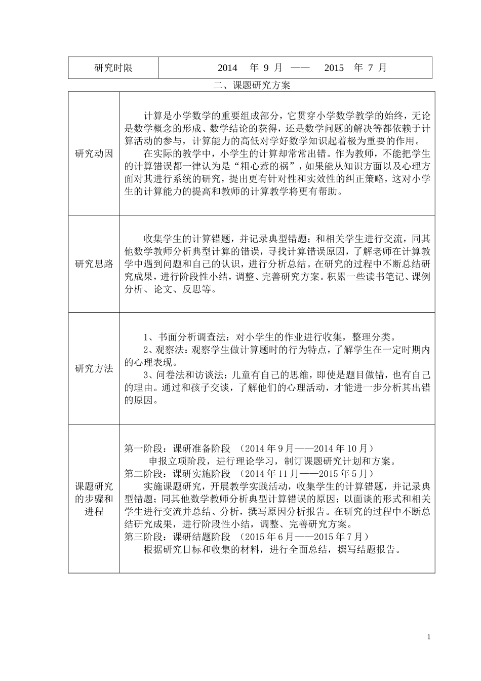 微型课题申请评审书_第2页