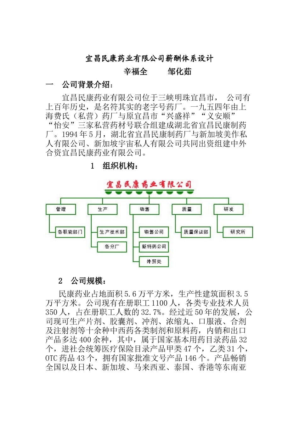 宜昌薪酬設計 (doc 12)_第1页