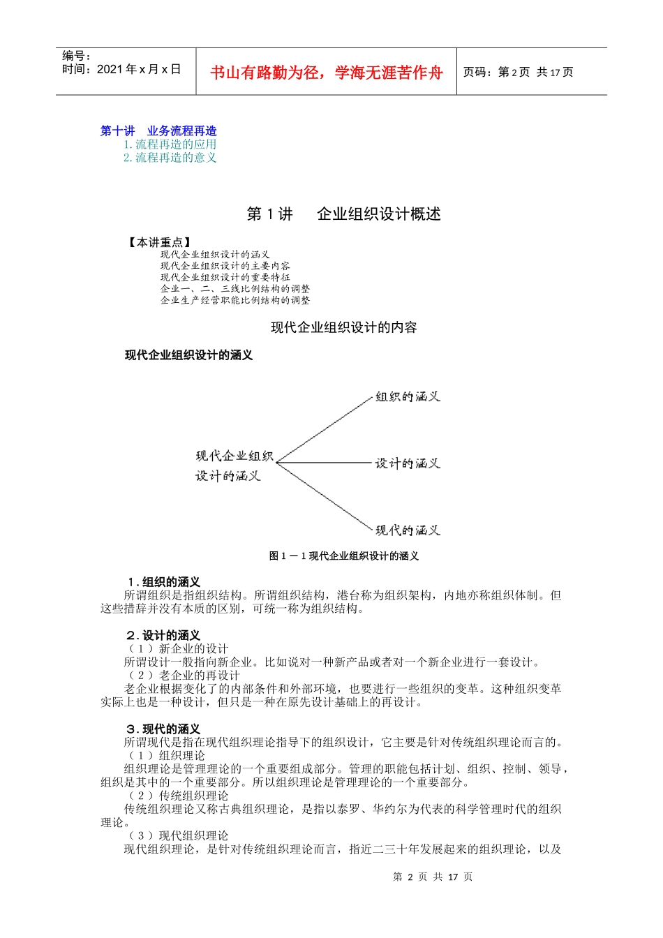 现代企业组织设计（MBA全景教程之九）_第2页