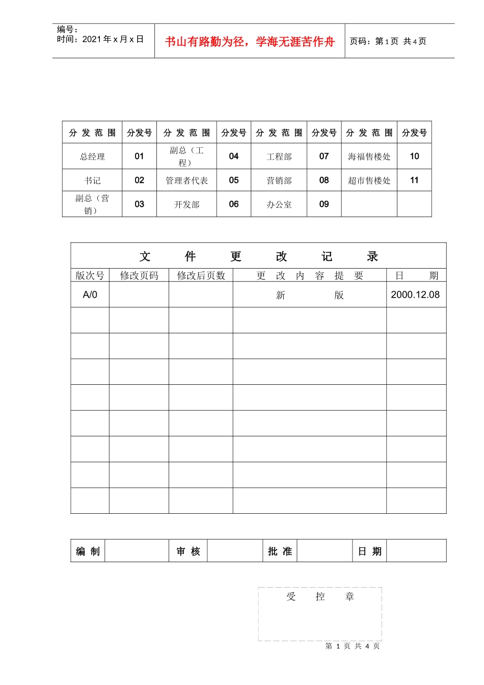 岗位任职资格及培训要求_第1页