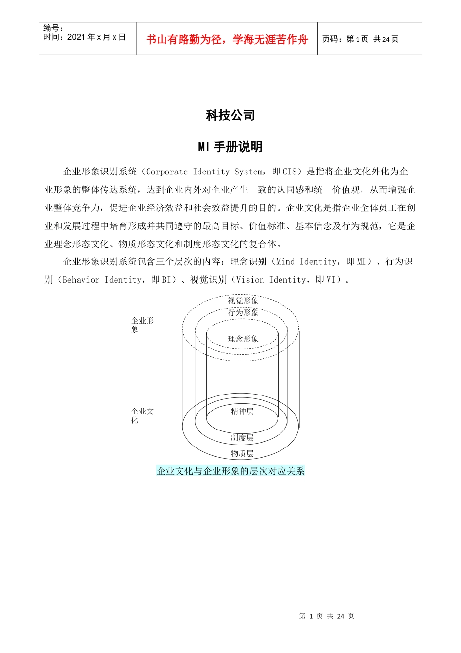 科技公司理念手册新_第1页