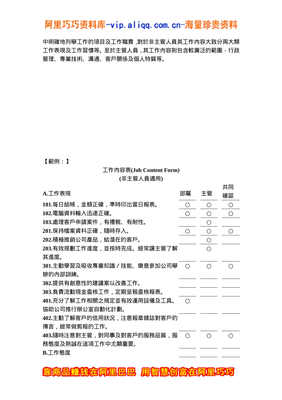 主管績效考核手冊範例_第3页