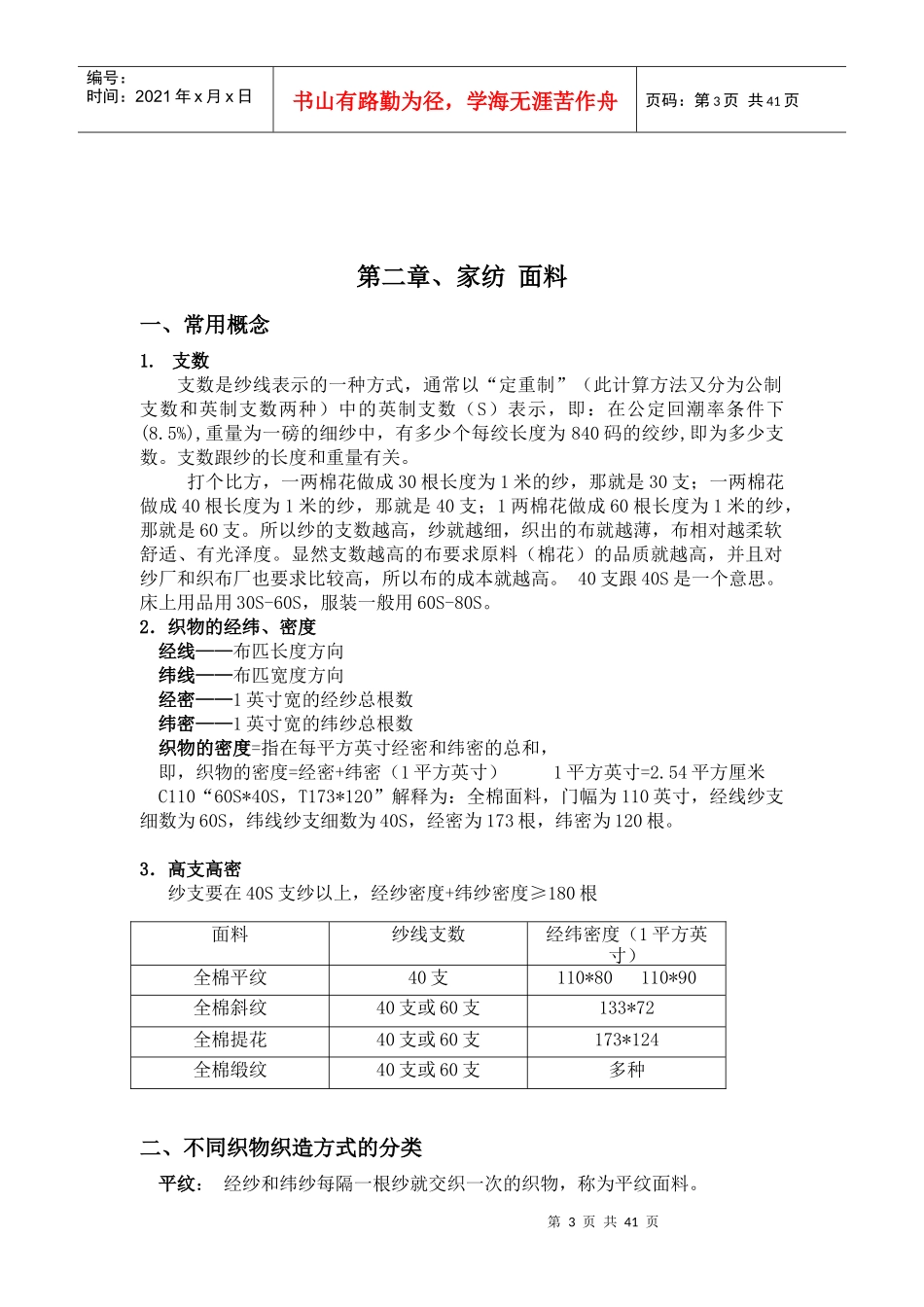 家纺培训手册资料床上用品类_第3页