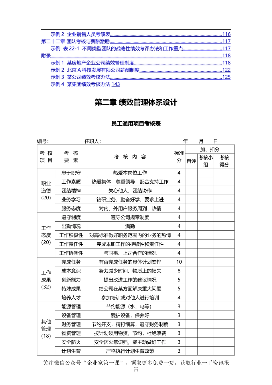 华为公司实用性各种绩效图表汇总_第2页