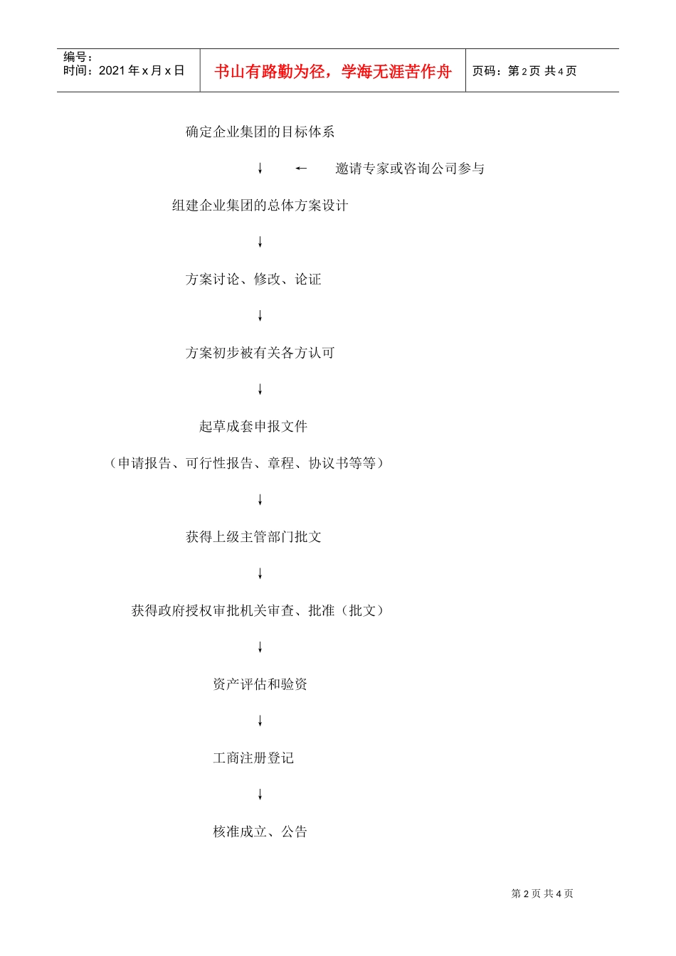 组建企业集团程序_第2页