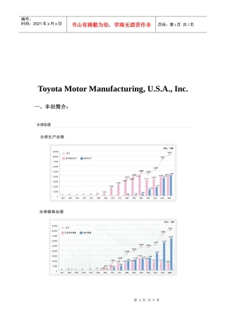 运营管理之丰田案例解析