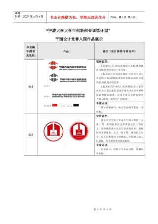 宁波大学大学生创新创业训练计划