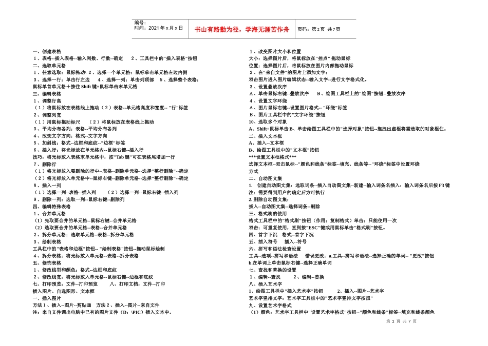 人力资源-2022Word培训资料_第2页