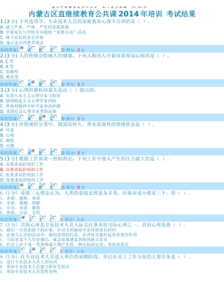 人力资源-2022XXXX年内蒙古继续教育公共课培训考试答案(年度最全)