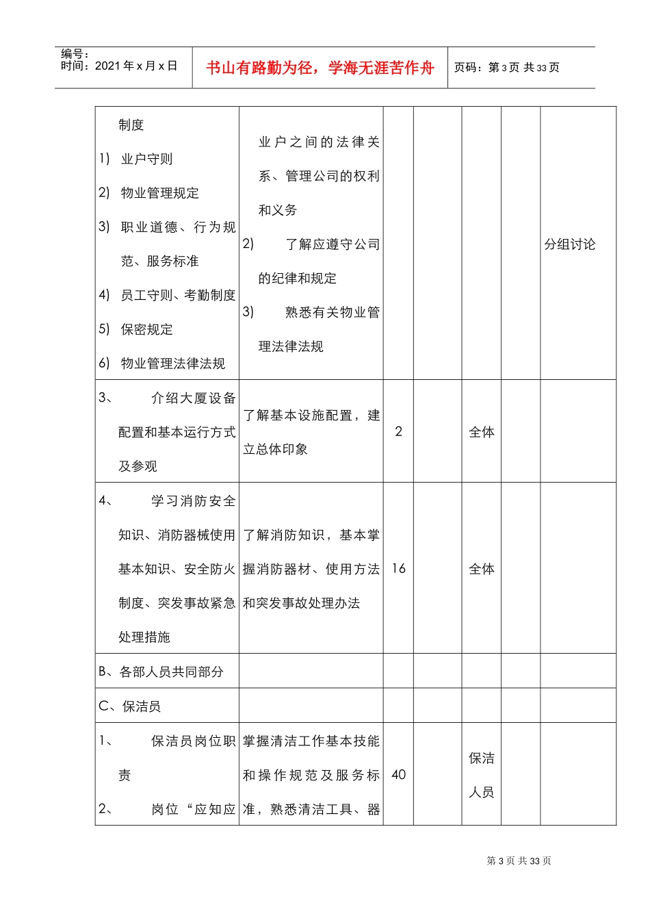 保洁培训内容(DOC32页)_第3页