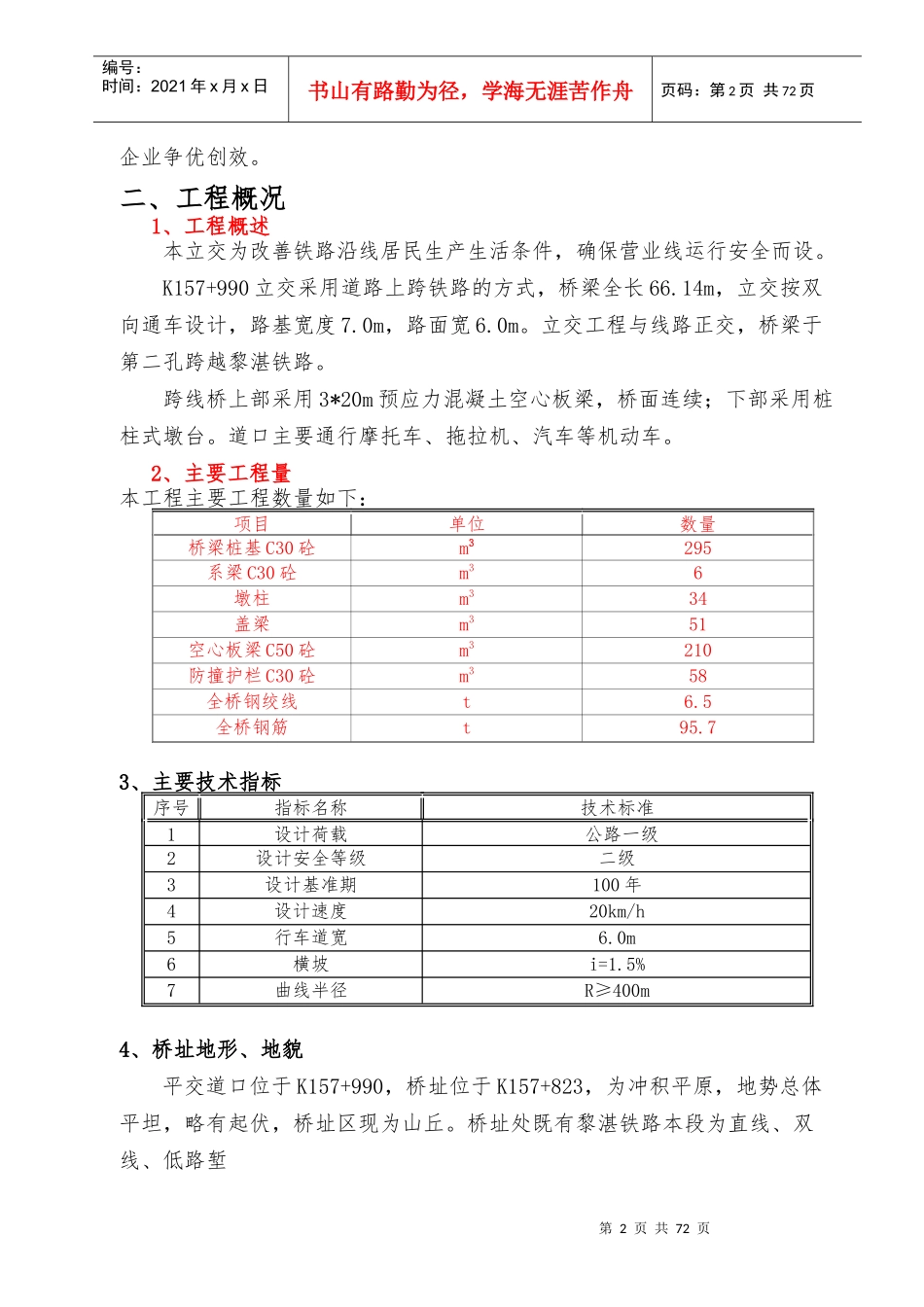 人力资源-2022K157“加”990立交施工方案培训资料_第2页