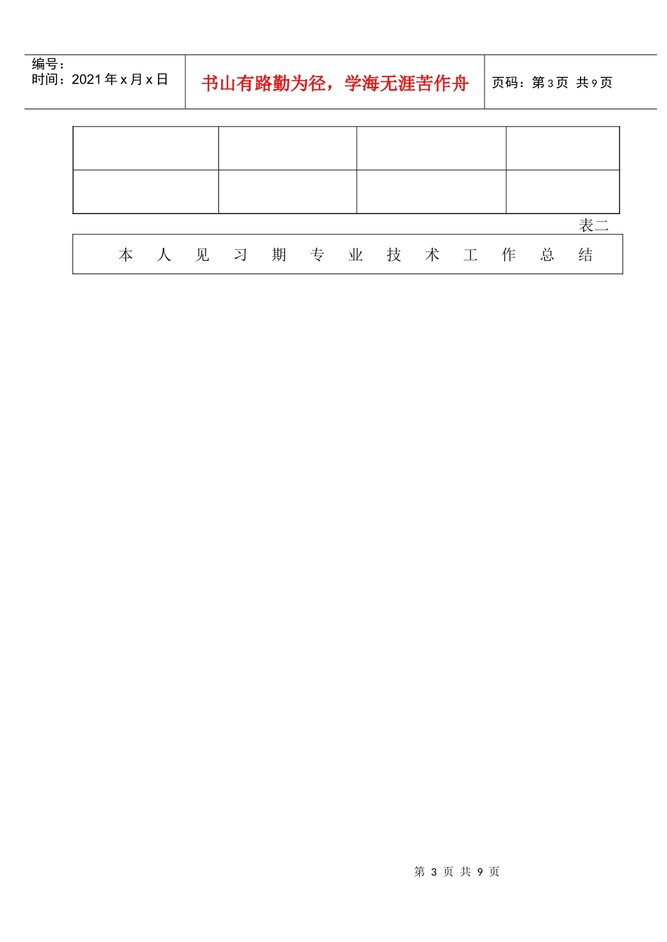 人力资源-20227大中专毕业生专技职务考核表_第3页