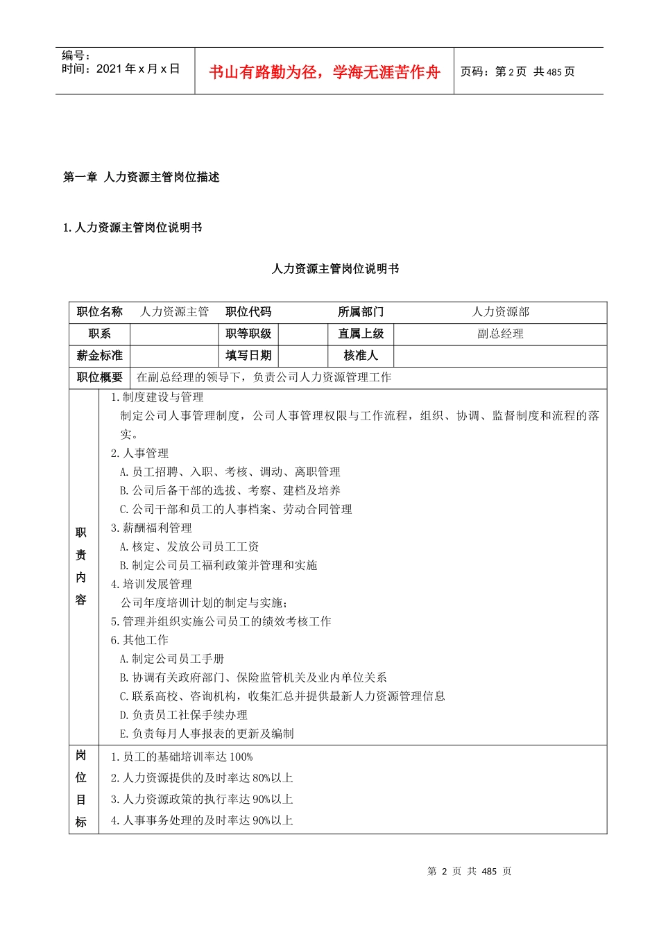 《人力资源主管高效工作手册》光盘_第2页