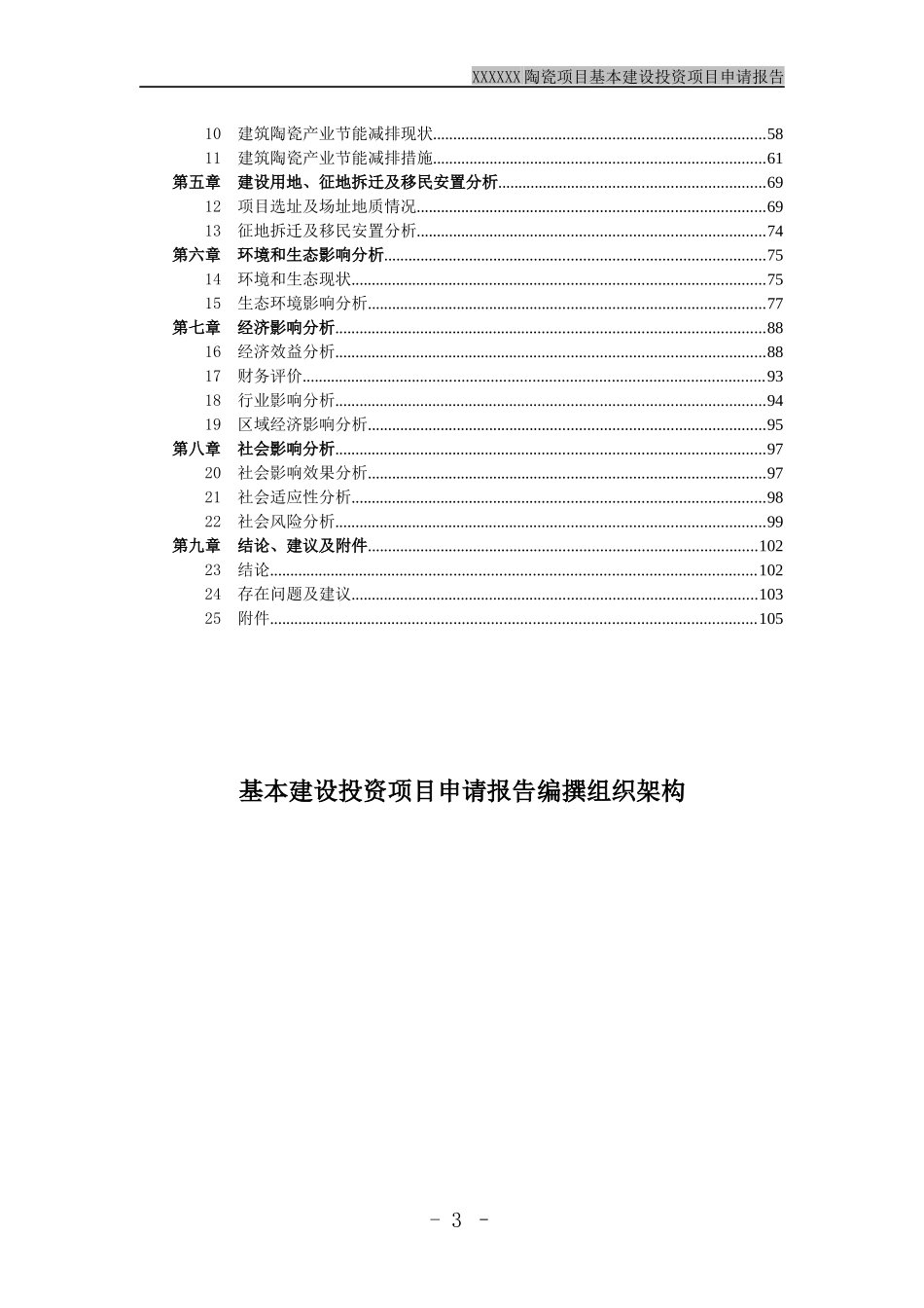 陶瓷项目基本建设投资项目申请报告_第3页