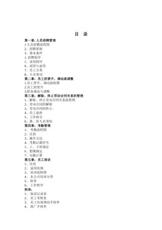 人员招聘管理与考勤管理