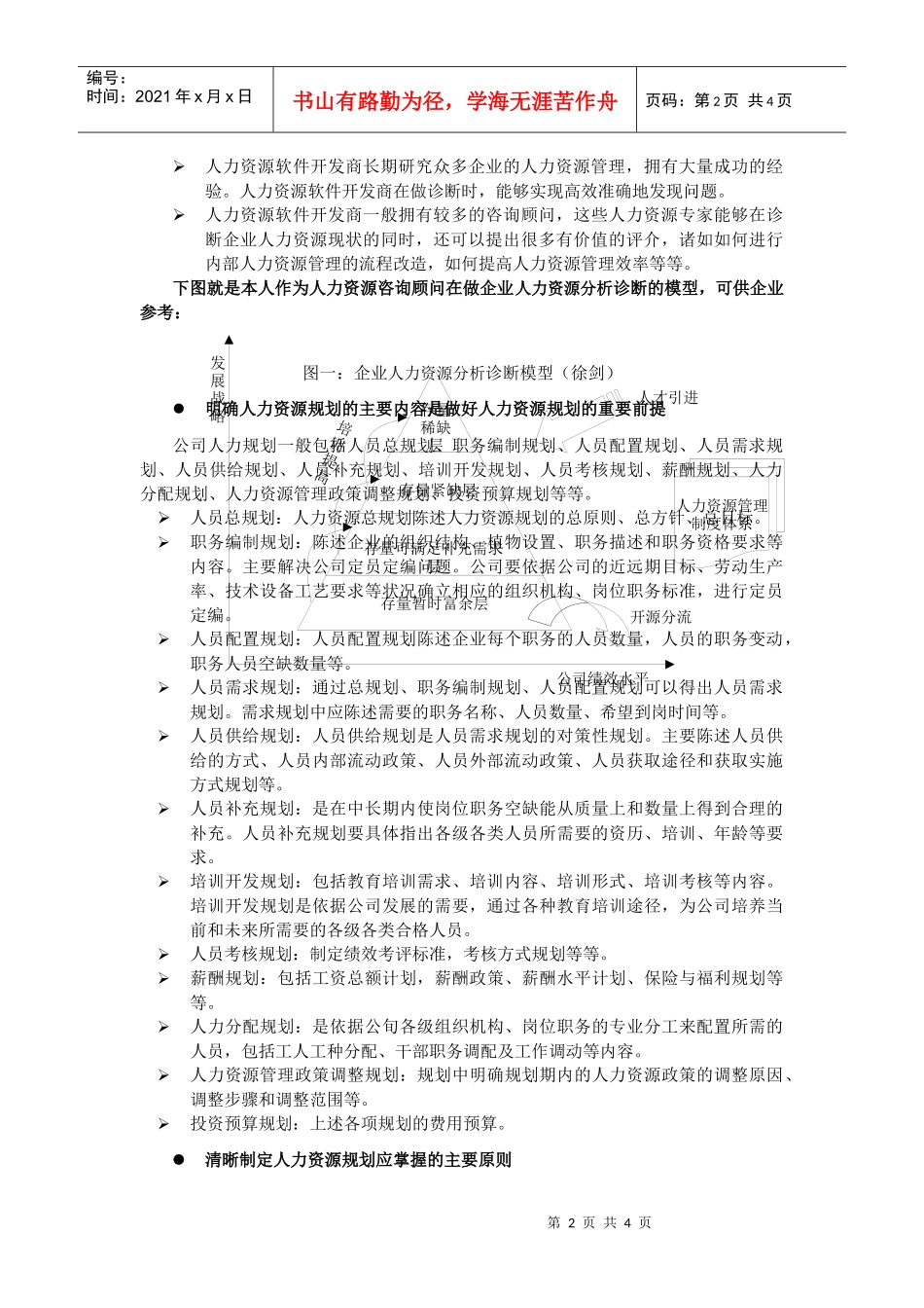 如何做好人力資源規劃_第2页