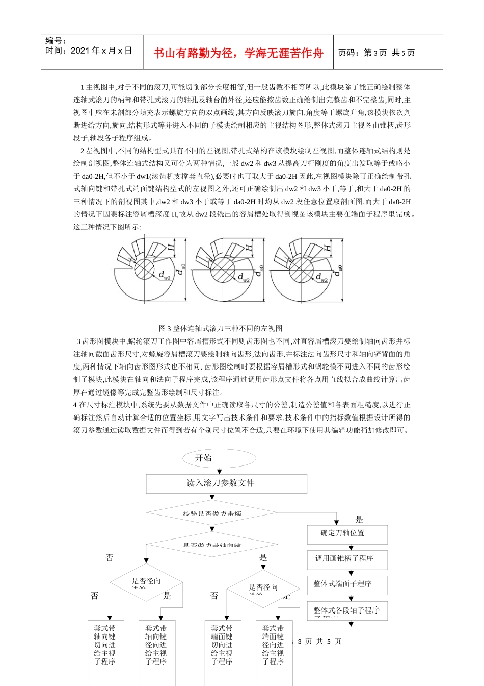 人力资源-2022AutoCAD2004环境蜗轮滚刀的计算机辅助设计_第3页