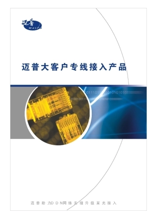 迈普大客户专线接入产品介绍