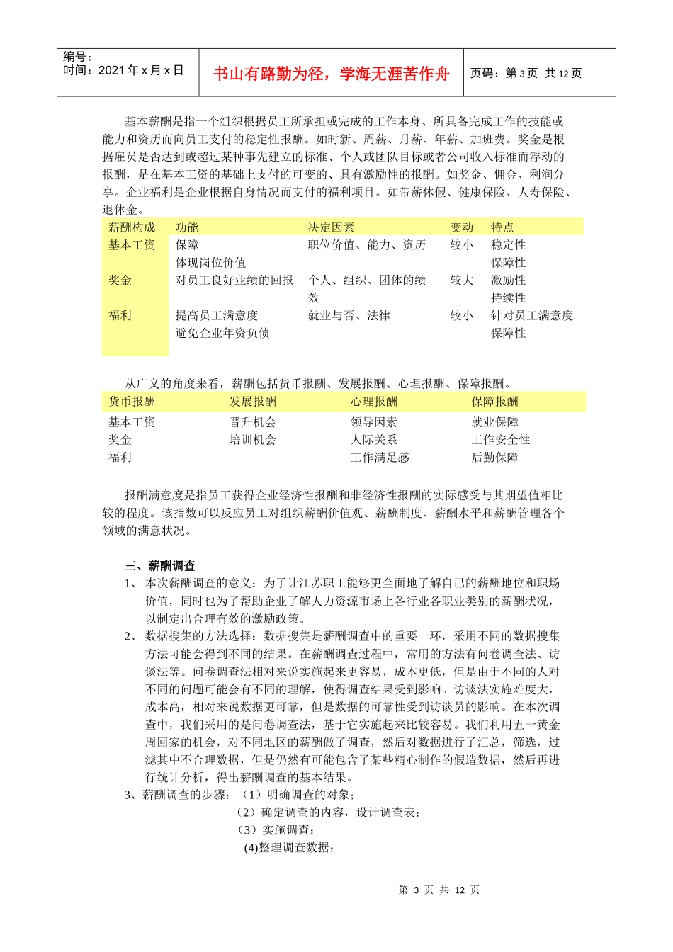 江苏省职工报酬需求分析报告范本_第3页